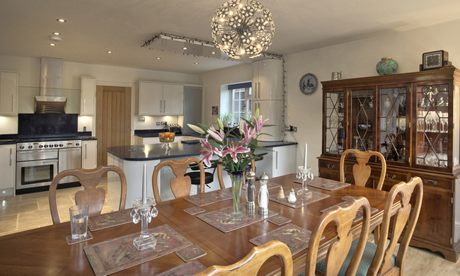 Breakfast area at Kenton House B&B